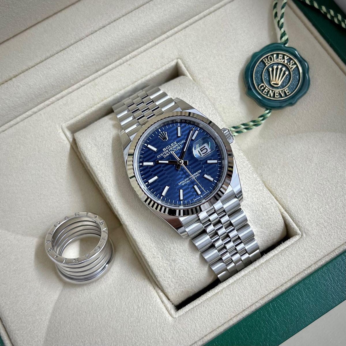 Rolex Datejust 36mm Blue Dial