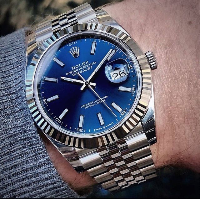 Rolex Datejust 36mm Blue Dial
